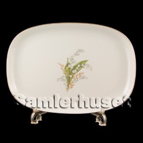 Liljekonval Stegefad 40x28 cm.