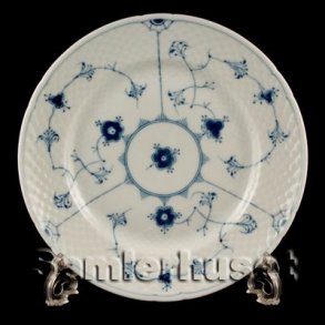 Bl&aring;malet Kagetalerken 14 cm.