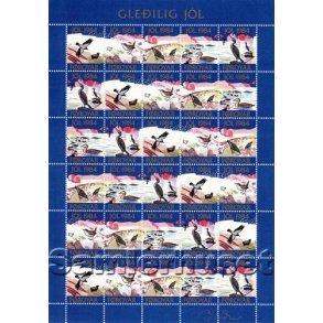 Færøerne Julemærkeark 1984