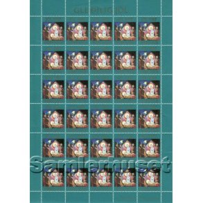 Færøerne Julemærkeark 1987