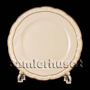 Edelweiss Tallerken Flad 25 cm.