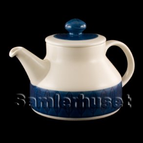 Blå Koka Tekande 11½x14½ cm.