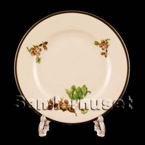 Grn Vall Platin Kagetallerken 15 cm.