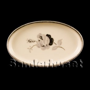 Sort Rose Askebæger Ovalt