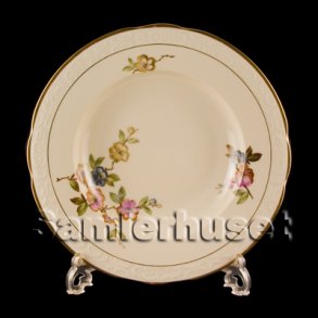 Æbleblomst/Rosenborg Tallerken Dyb 21 cm.