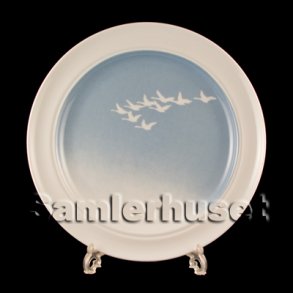 Svane Tallerken Flad 19 cm.