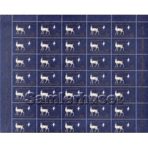 Grønland Julemærkeark 1974