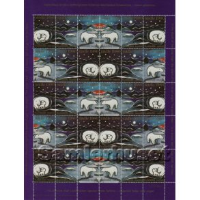 Grønland Julemærkeark 1980