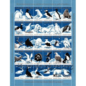 Grønland Julemærkeark 1981