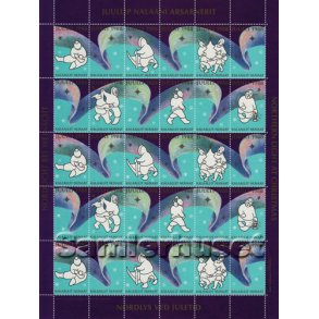 Grønland Julemærkeark 1988