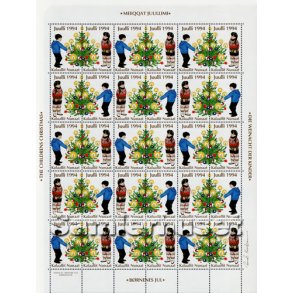 Grønland Julemærkeark 1994