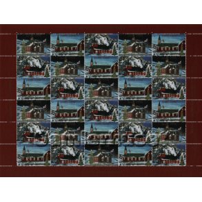 Grønland Julemærkeark 1998