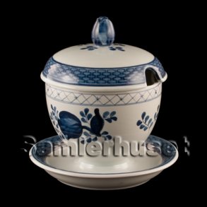 Trankebar Marmeladekrukke m. lg. - R.C. 1171