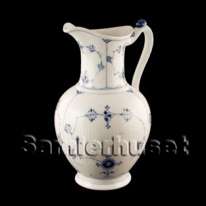 Musselmalet Riflet Chokoladekande m. lg