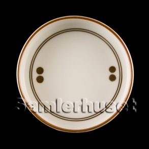 Brun Domino Asiet Rund