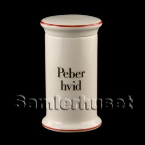 Krydderikrukke Peber Hvid