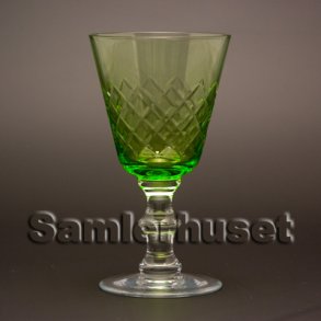 Eaton Hvidvinsglas, grn. H:128 mm.