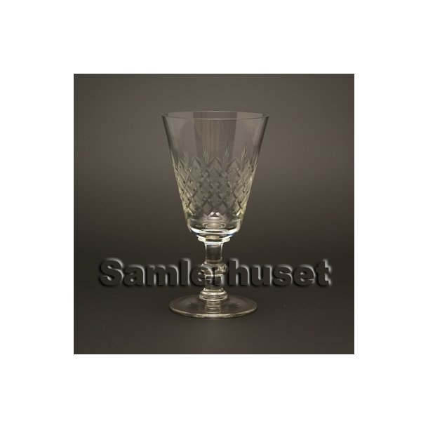 Eaton Antik R&oslash;dvinsglas. H:141 mm.