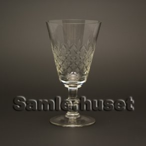 Eaton Antik Hvidvinsglas. H:128 mm.