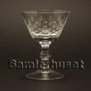 Eaton Antik Likørglas. H:92 mm.