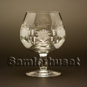 Heidelberg Cognacglas, lille. H:95 mm.