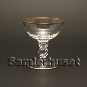 Lyngby Likrglas. H:79 mm.