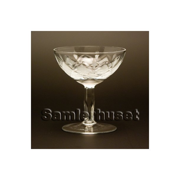 Wien Antik Likrglas. H:82 mm.