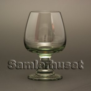 Almue, røg Cognacglas. H:100 mm.