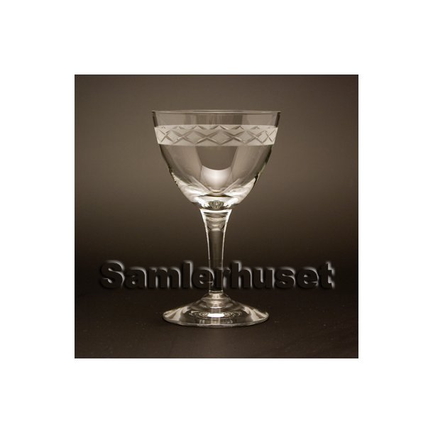 Ejby Hvidvinsglas. H:120 mm.