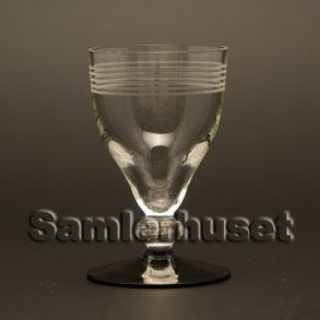 Hrsholm Snapseglas. H:69 mm.