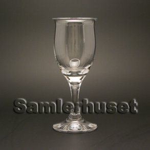 Ideelle Hvidvinsglas. H:173 mm.
