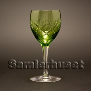 se Hvidvinsglas, grn. H:143 mm.