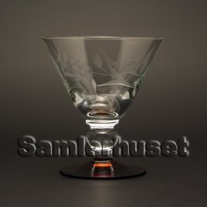 Lis Snapseglas. H:66 mm.