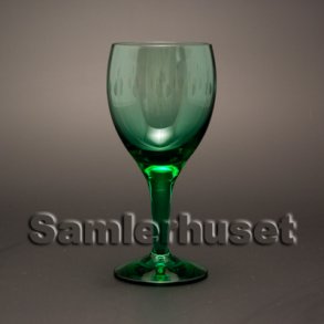 Kirsten Pil Hvidvinsglas, grn. H:130 mm.