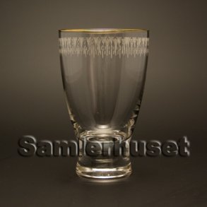 Konge lglas. H:125 mm.