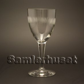 Clara R�dvinsglas. H:170 mm.