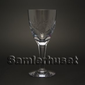 Ulla Rødvinsglas. H:165 mm.