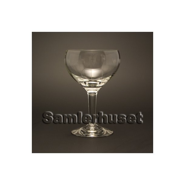 Vibeholm R&oslash;dvinsglas. H:135 mm.