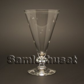 Stjerneborg Hvidvinsglas. H:130 mm.
