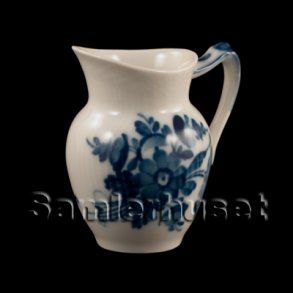 Blå Blomst Svejfet Flødekande