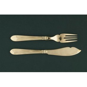 Cecil Fiskekniv og gaffel, 20 cm. 18½ cm.