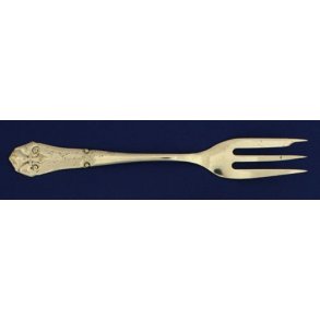 Fransk Lilje Kagegaffel, 14 cm.