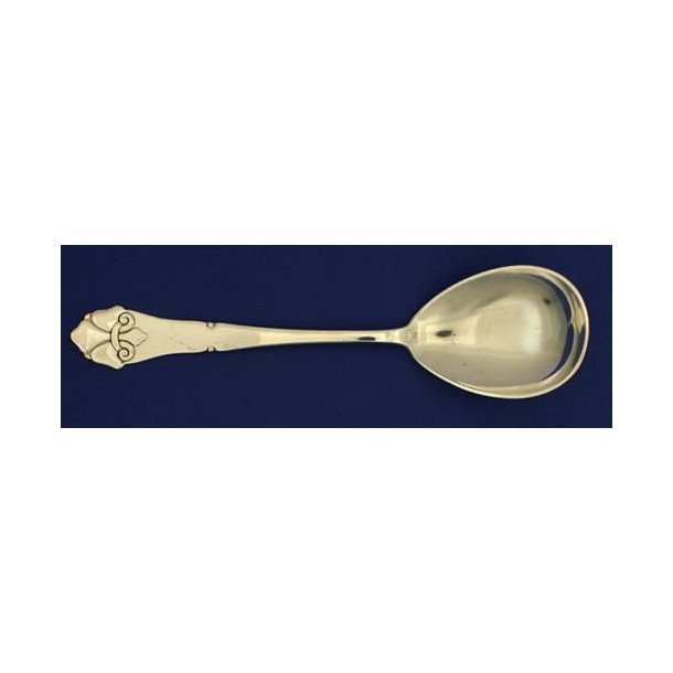 Fransk Lilje Kompotske, oval, 15&frac12; cm.