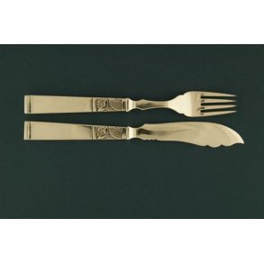 Funki Fiskekniv og gaffel, 20 cm. -19 cm. St.