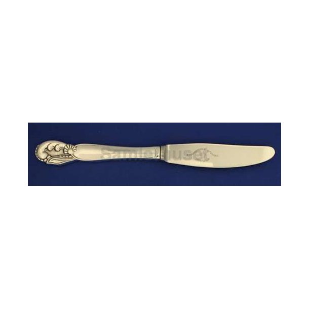 Gennembrudt Middagskniv, 21 cm.