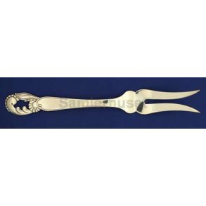 Gennembrudt Stegegaffel, 22 cm.