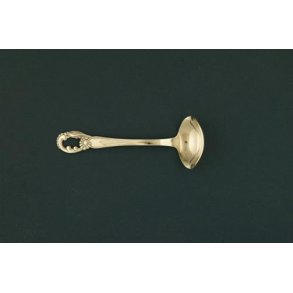 Gennembrudt Flødeske, 12½ cm..