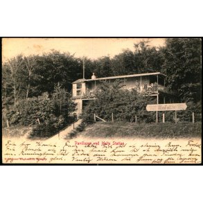 Pavillonen ved Holte Station - H. Schons Bogh. u/n