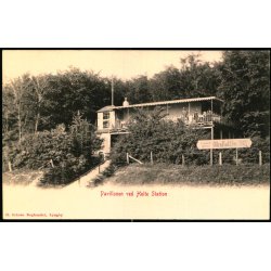 Pavillonen ved Holte Station - H. Schons Bogh. u/n