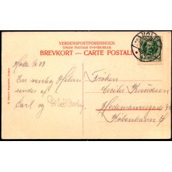 Pavillonen ved Holte Station - H. Schons Bogh. u/n